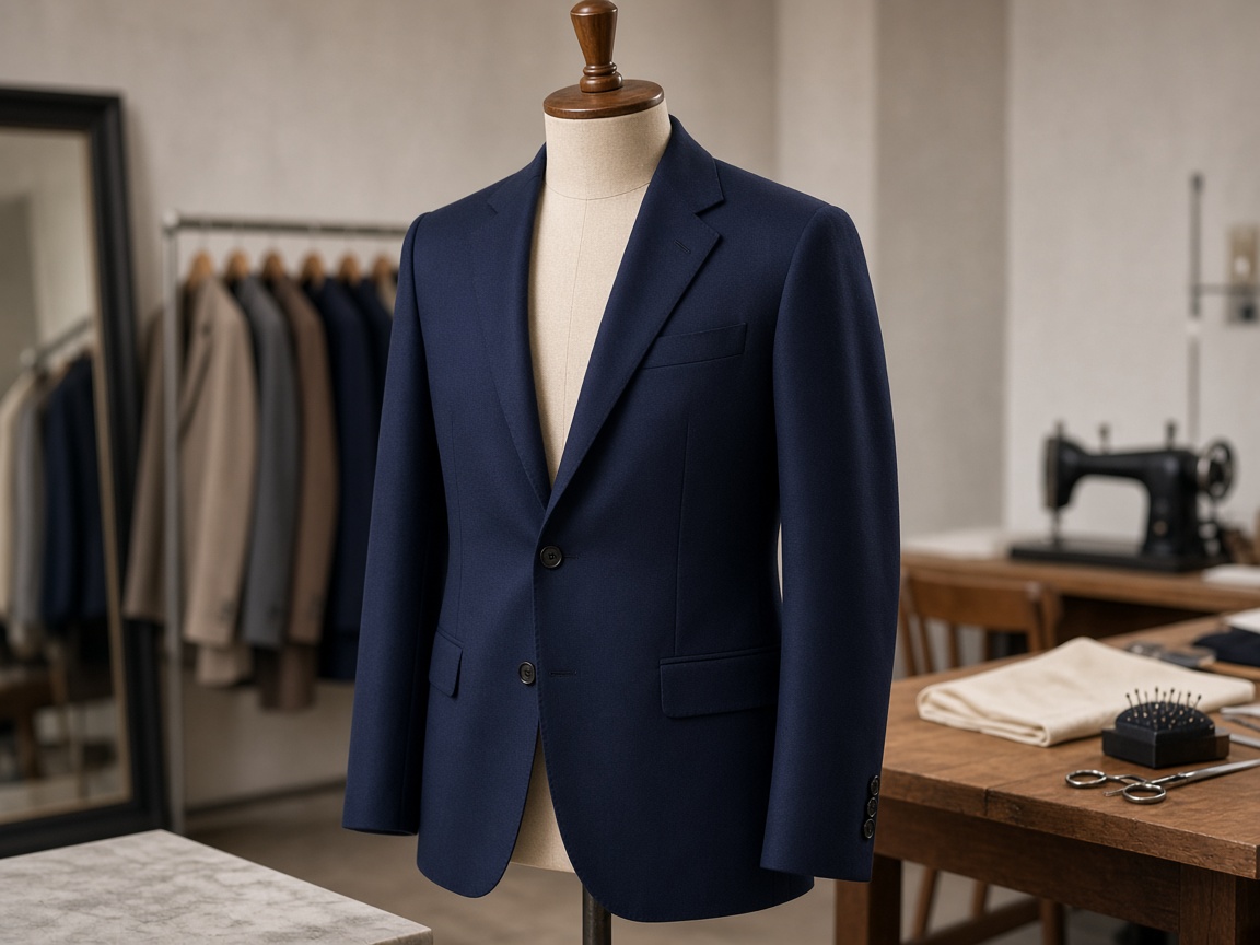Jacket shoulders at Noble Anchor Studio